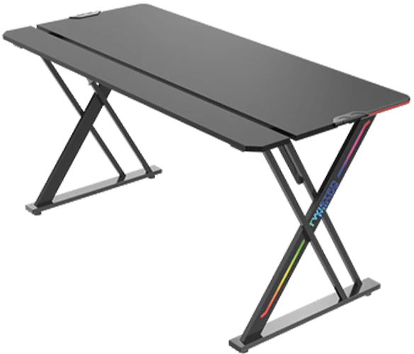 Twisted Minds X Shaped RGB Gaming Desk TM-GT04-X-RGB Twisted Minds X Shaped RGB Gaming Desk TM-GT04-X-RGB